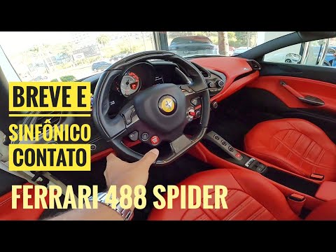 Ferrari 488 Spider 3.9 V8 670cv 2018 Gasolina