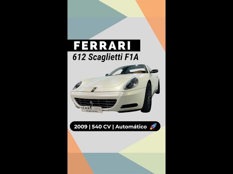 Ferrari 612 Scaglietti F1 V12 540cv 2011 Gasolina